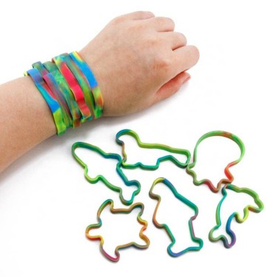 Wholesale Animal Shaped Bracelet Hair Silicone Rubber Band Canimal Shape Rubber Band For Kids