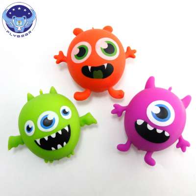 News cute funny Flour Stress ball Squeezed  Toys for Kids TPR Flour monsters ball toy